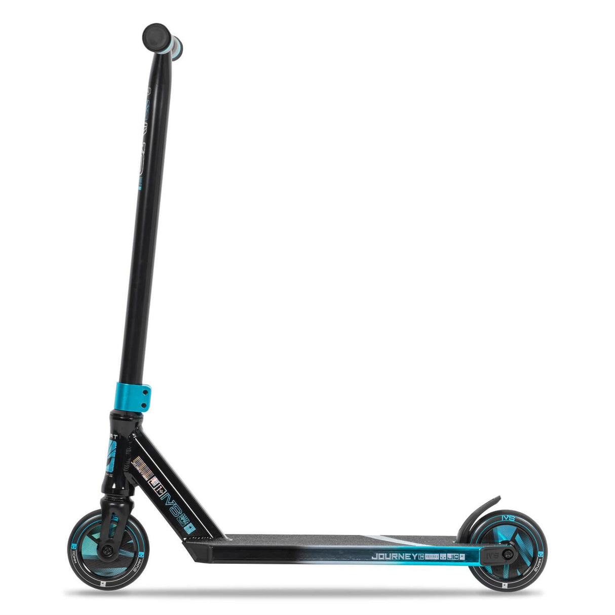 Invert Supreme Journey 1 + Mini Scooter - Tri Electro Teal/Silver/Black