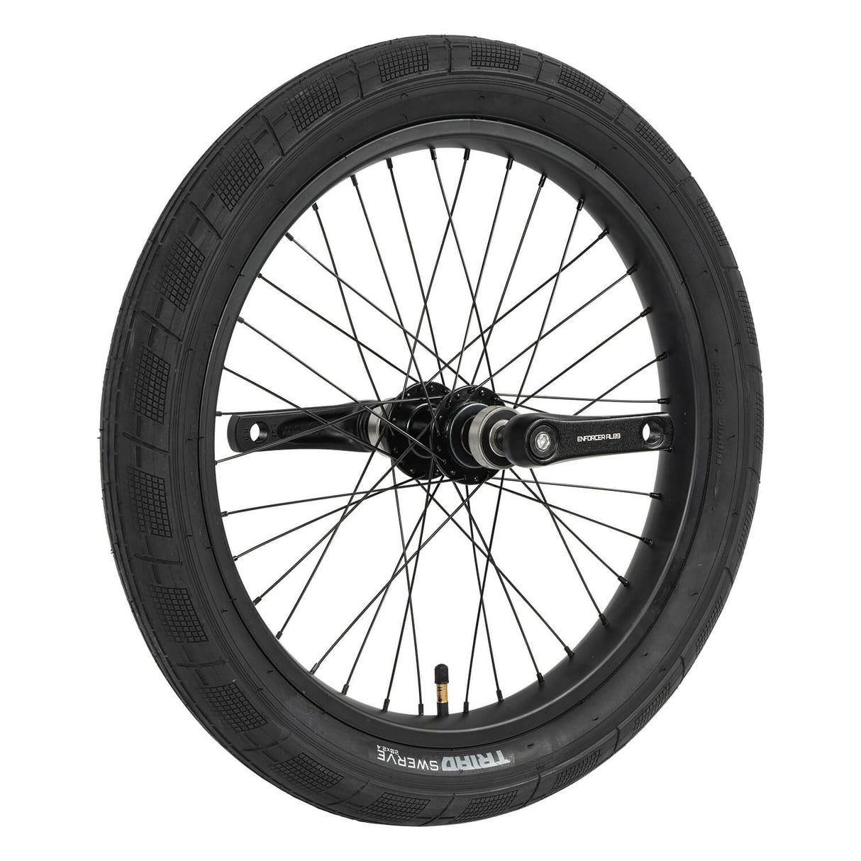 Triad Trike Dynasty Front Wheel Set Black