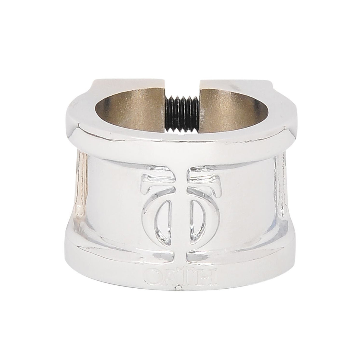 Oath Cage Alloy HIC/IHC 2-Bolt Clamp - Neo Silver