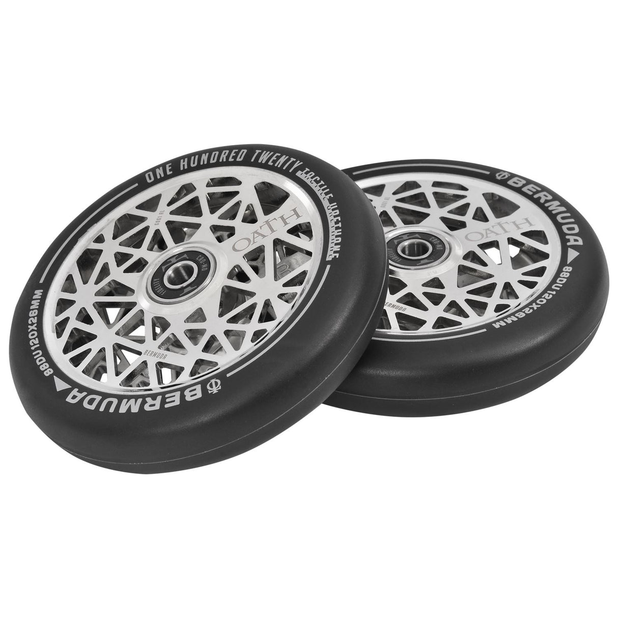 Oath Bermuda 120mm Wheels Neo Silver