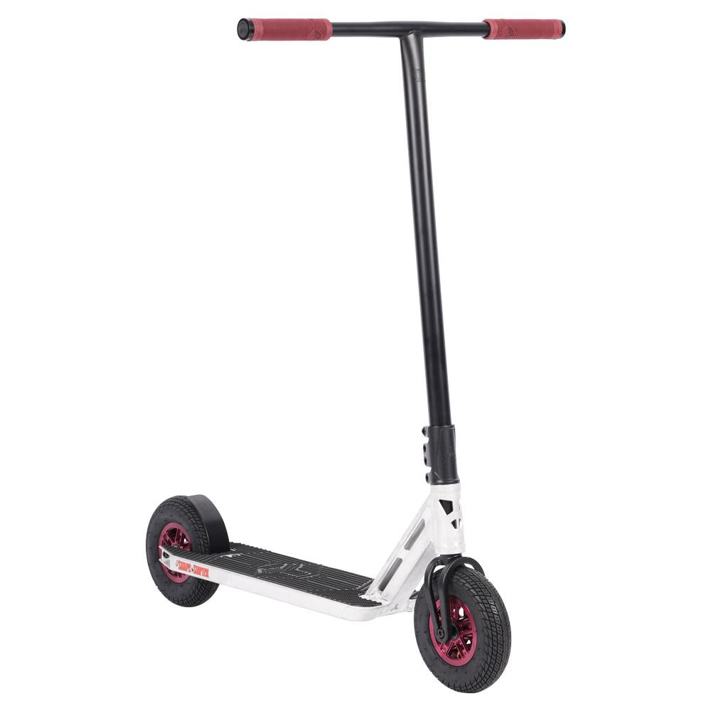 Triad Shape Shifter Dirt Scooter- Stone/Black/Red