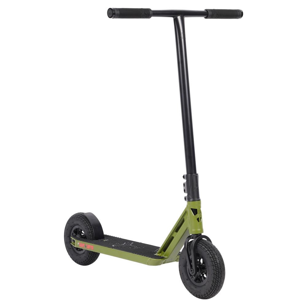 Triad Shape Shifter Dirt Scooter- Matte Green/Black