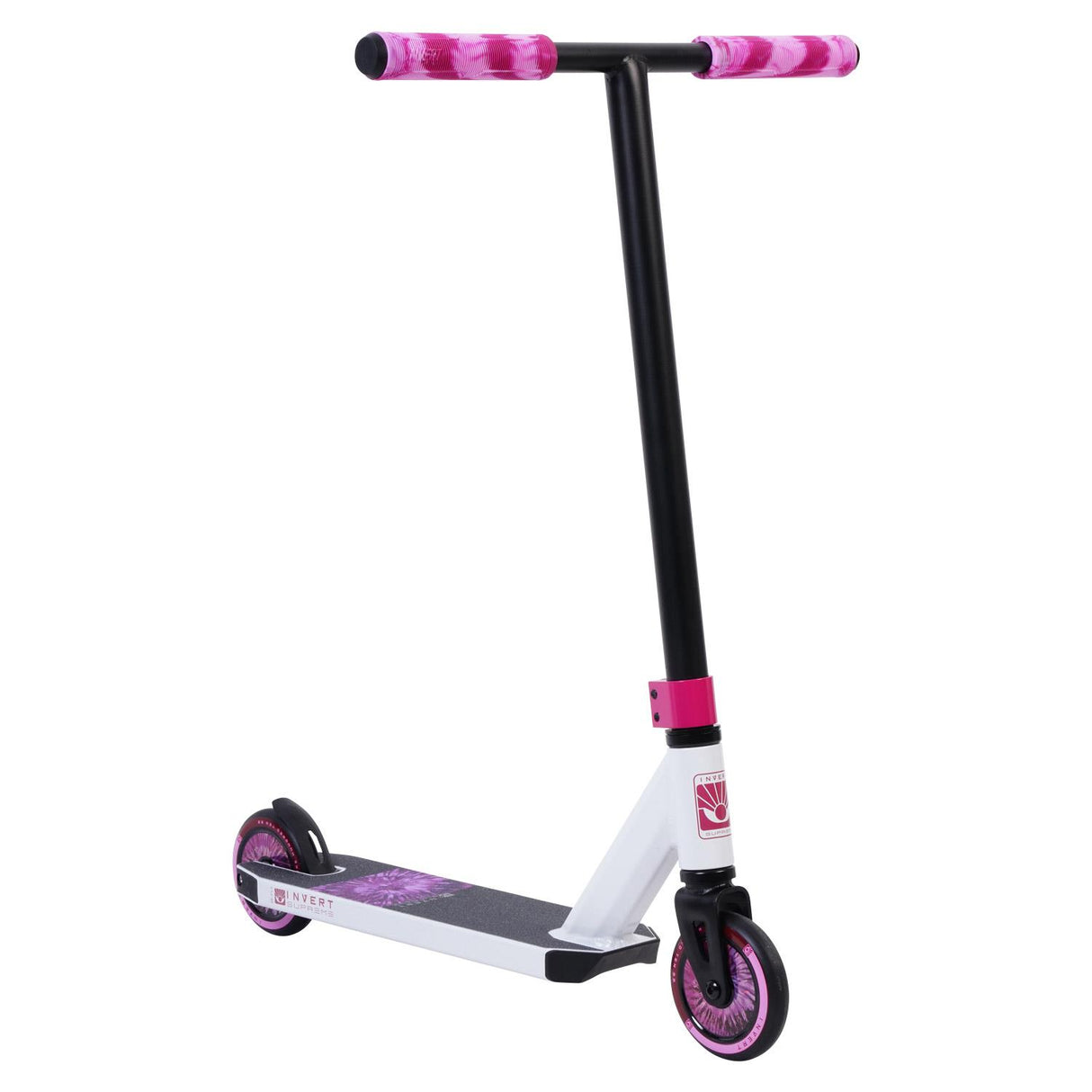 Invert Supreme Mini 1-4-8 Scooter White/Black/Pink