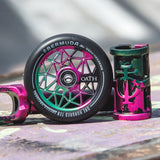 Oath Bermuda 110mm Wheels Green/Pink/Black