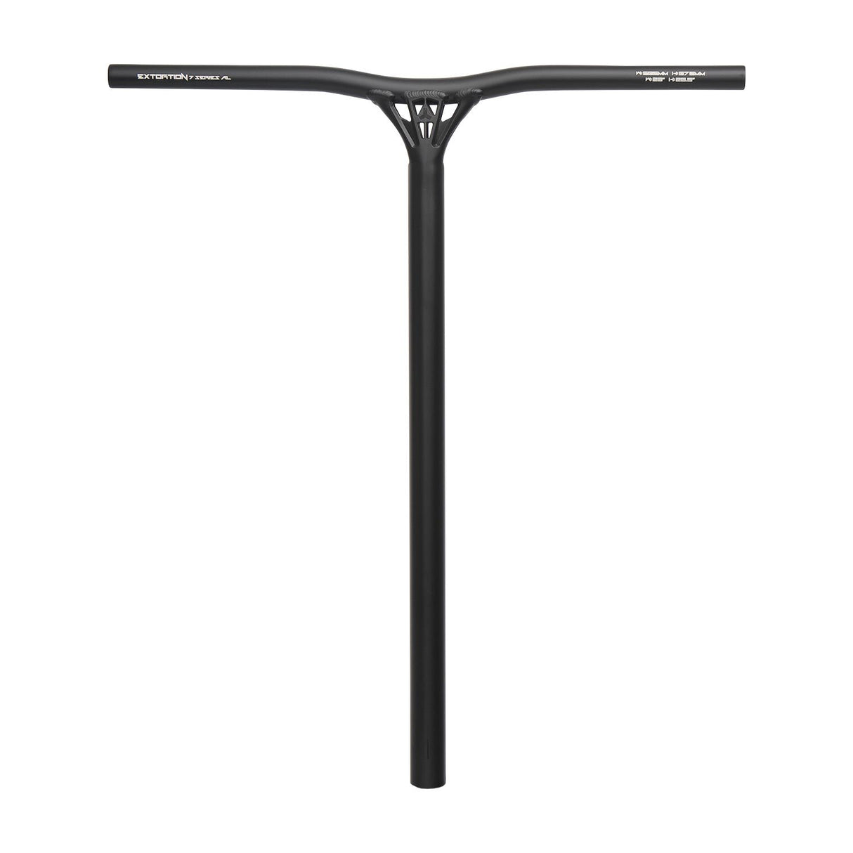 Triad Extortion Alloy Bars Anodised Satin Black