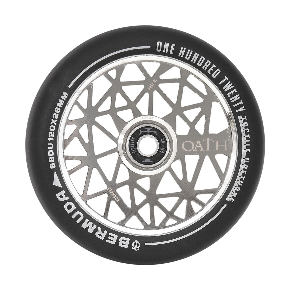 Oath Bermuda 120mm Wheels Neo Silver