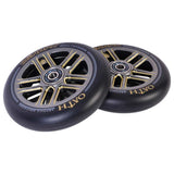 Oath Binary 110mm x 24mm Wheels - Gold/Titanium