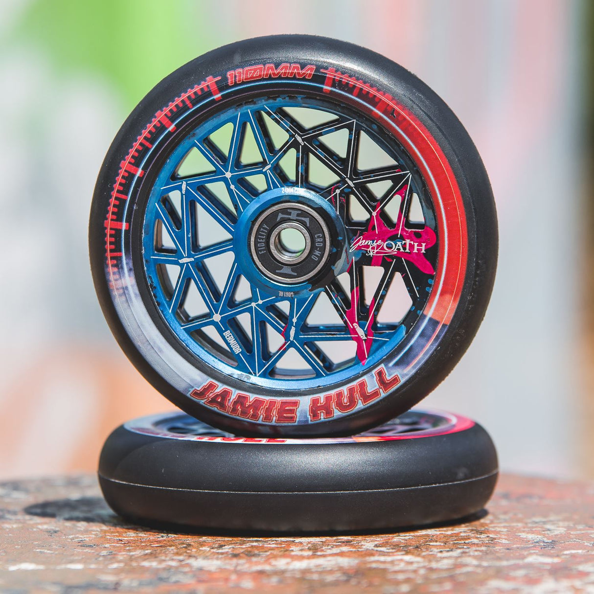 Oath Bermuda 110mm Wheels Jamie Hull Signature