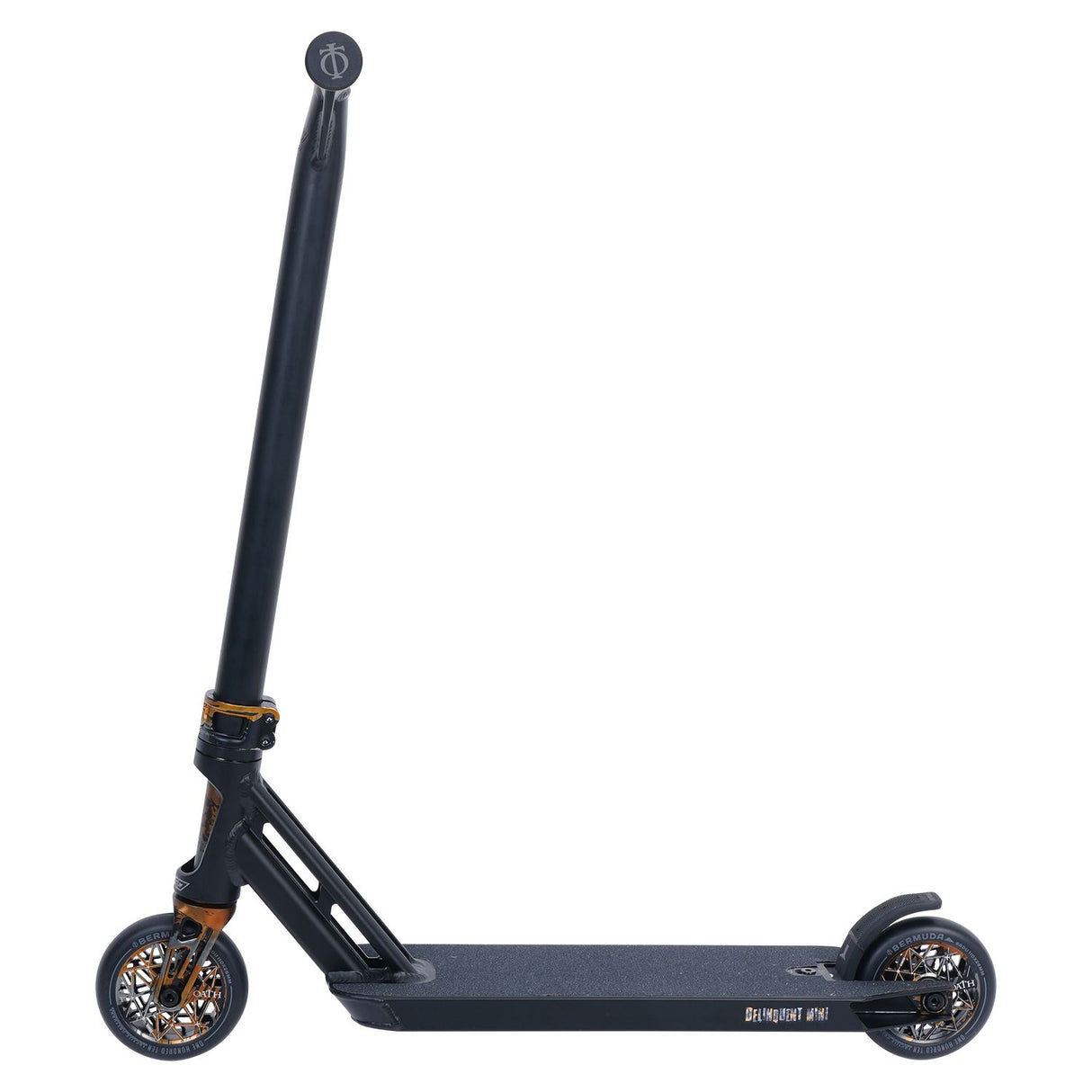 Triad Psychic Delinquent Mini Complete Scooter - Black/Gold/Grey/Goblin