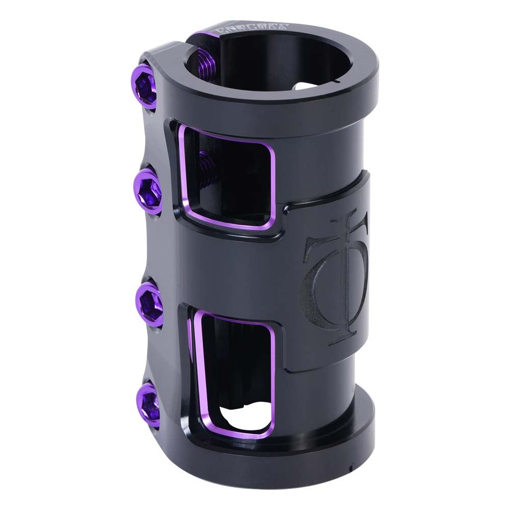 Oath Carcass SCS 4 Bolt Clamp - Black/Purple