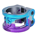 Oath Cage V2 Alloy 2 Bolt Clamp Blue/Purple/Titanium