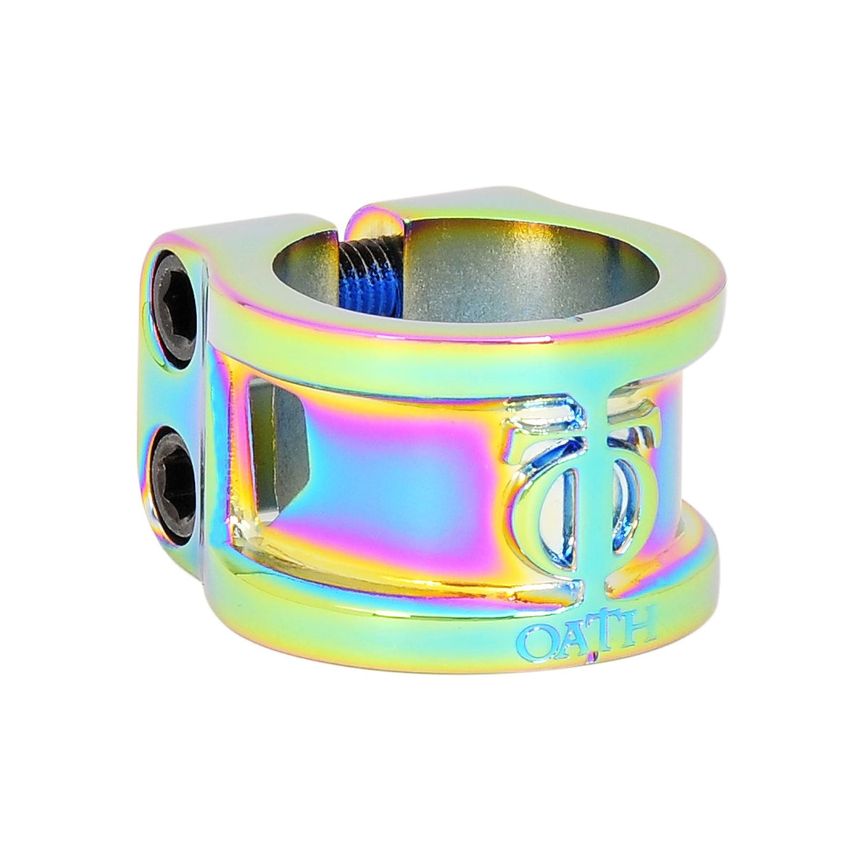 Oath Cage Alloy HIC/IHC 2-Bolt Clamp - Neo Chrome